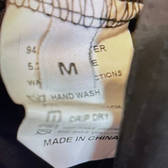 Midi Dress Black Side Slit Cutouts One Shoulder Asymmetrical Stretch Size M or 6 - Picture 10 of 12